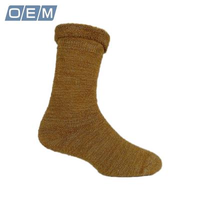 China Excellent Custom Antibacterial Merino Terry Cloth Socks For Hiking Custom Ski for sale