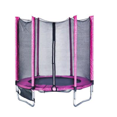 China With Protective Net 6FT Cheap Infant Pink Trampoline For Sale for sale