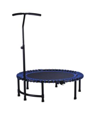 China Without 40 Inch Protector Net 2 Inch Mini Fold Cheap Trampoline With Handle Bar for sale