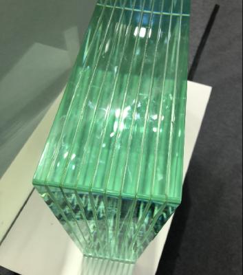 China Heat Reinforced Safety High Intensity Heat Resistance Laminated Glass for sale