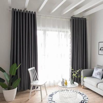 China UV-Protective Blackout Sliding Curtains Vertical 2-Layer Double Pleated Window Shades Drape Blinds for sale