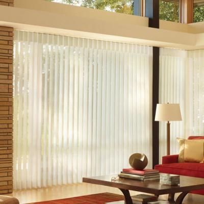 China Premium Motorized Vertical Blinds UV-Protective Automatic Sheer Curtain Shade for sale