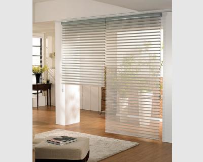 China Top Grade Korean Blind Pure Shangri La Triple Silhouette Roller Window Shades Eco - Friendly for sale