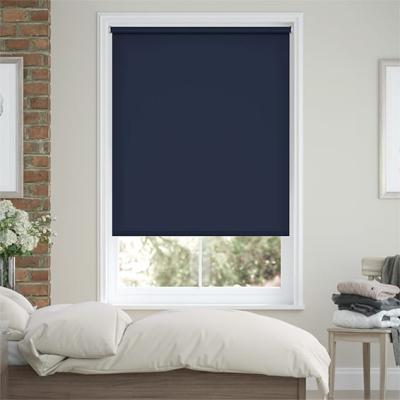 China High Quality Affordable UV-Protective Black Shade Curtain Roller Blind Window Shades For School Project for sale