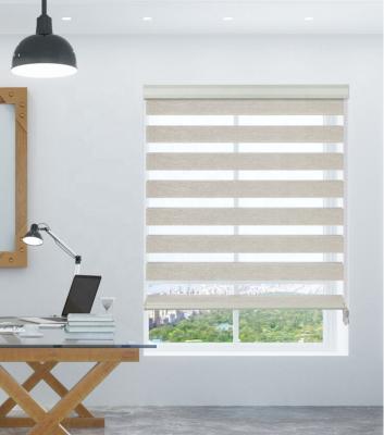 China Blackout horizontal window shade blinds day and night for sale