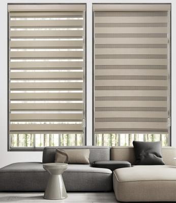 China Blackout Blackout Zebra Roller Shades Easy To Install for sale