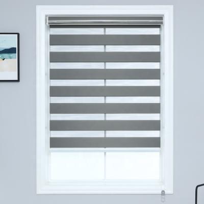 China Customized Day And Night Blackout Window Shades Zebra Blinds for sale