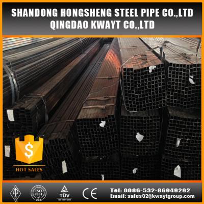 China Q195 Black Welded Round Steel Pipe for Furniture pipe en venta