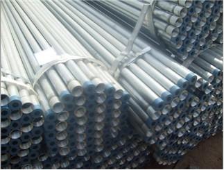 China hot dip galvanized steel pipe threaded on both ends en venta