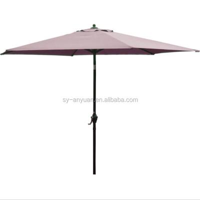 China Outdoor Furniture 9 Feet High Quality Stylish Outdoor Garden Waterproof Table Umbrella for sale