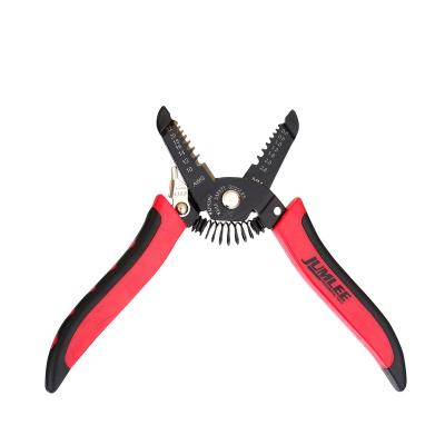 China TWIN PLIERS STRIPPER China Factory Produces High Quality 7-Inch Chrome Vanadium Steel Hand Tools, Multifunctional Wire Cutter and Strippe for sale