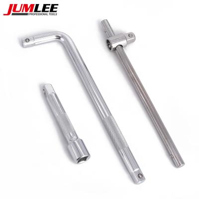 China Inch L Shape Socket Wrench Extension Car Repair China Factory Production 3pcs Hand Tool 1/2 Bar Set For Car Repair for sale