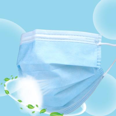 China Ce Fda Certificate 3ply Non-Woven Fabrics Earloop Disposable Surgical Face Mask Medical Masks for sale