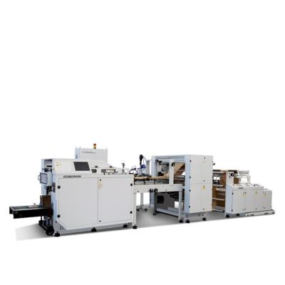 China FSB650 food and snack food paper bag making machine full automatic v bottom paper bag machine for sale