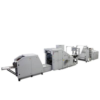 China SBH330-450 Square Bottom Kraft Paper Bag Machinery Buying Machine To Make Bag Fully Automatic for sale