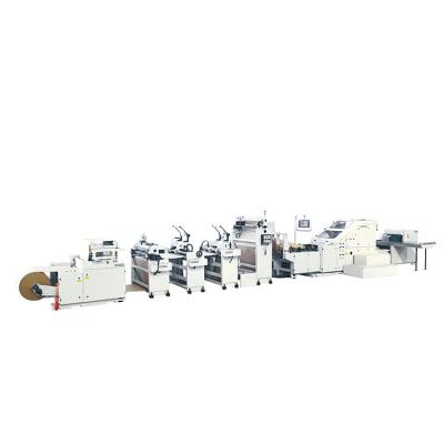 China Shopping Printing Machine For Paper Carry Bags Food Box Making Machinery Bag Eco Friendly for sale