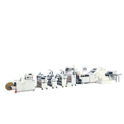 China High Speed ​​Buying Square Bottom PAP Paper Bag Making Machine Automatic Glued for sale