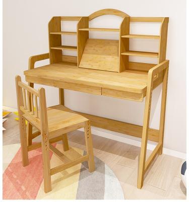 China School Furniture Kids Desk And Chair Set Kids Traditional Eco - Friendly Bamboo Tables for sale