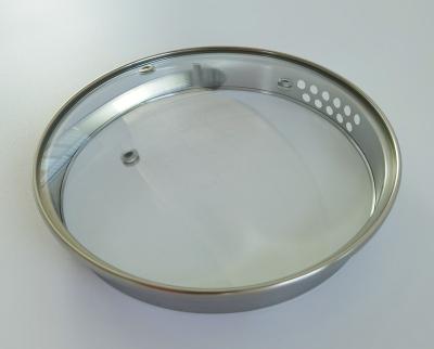 China Sustainable Universal Glass Open Top Dome Lid LG Glass Pan Handle For Pot Cooking for sale