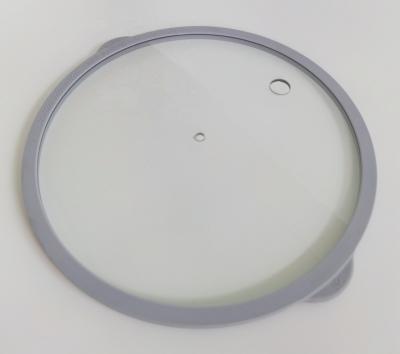 China Viable Hot Silicone Pot Cover Tempered Glass Lid Overflow Prevention for sale