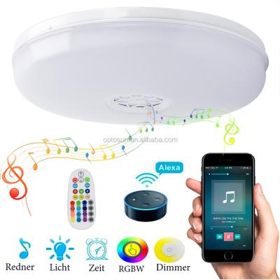 China Modern High Quality Smart Phone Control Led Ceiling Light Music Ceiling Lamp Smart Speaker Music Light for sale