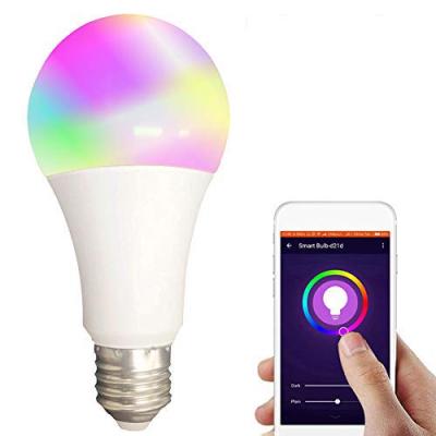 China High Quality Smart Desk WiFi Light Bulb Works With Alexa 7W LED WiFi Color Voice Dimmable Changing Light Bulb Led Bulb for sale