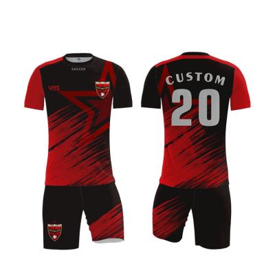 China Latest Style Custom Soccer Jersey Quick-Drying Soccer Jersey Soccer Jersey FREE Jersey Uniform Designs for sale