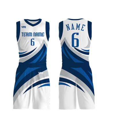 China Cheap Basketball Tank Top Basketball Jersey Uniform Design Breathable Professional Basketball Uniforms for sale