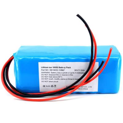 China Electric Bicycle 10S4P High End 37V Lithium Ion Battery For Electric Bicycle 10Ah With Sanyo Cells for sale