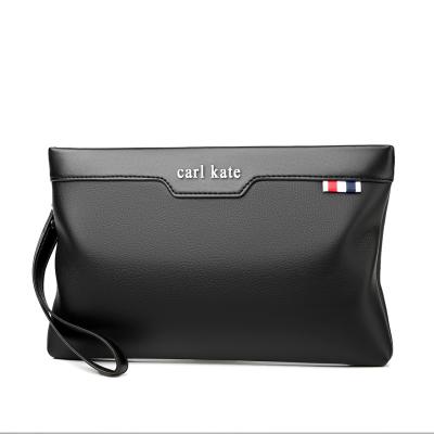 China Retro Fashion Handbag Men's Envelope Handbag Large Capacity Clip Bag for sale