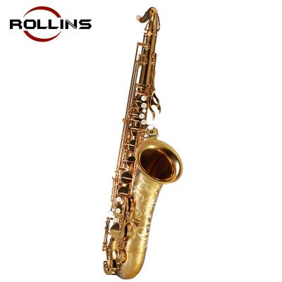 China High Grade Sax Instrument Wholesale OEM For Tenor Brass Material Professional Saxophone RST-X3 Woodwinds for sale