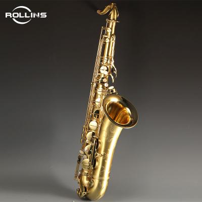 China Gold Lacquer Popular Grade Classic Structure Gold Lacquer KST-C2 Tenor Saxophone for sale