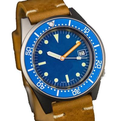 China OEM 20ATM Day/Date With Date Brushed Bronze Dive Watch For Men for sale