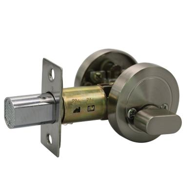 China Zinc alloy security satin nickel deadbolt zinc alloy door lock for sale