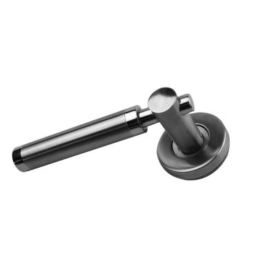 China RLH-30 Modern Solid Mount 304 Stainless Steel Door Lever Handle for sale