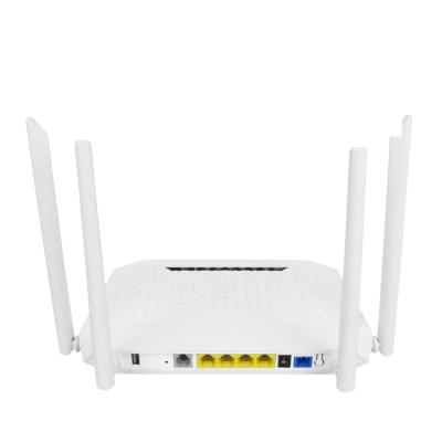 China FTTx AC GPON XPON ONU FTTH PON Dual Band Solutions 2.4G&5G 4GE+4WIFI+1POTS+1USB+ CATV for sale