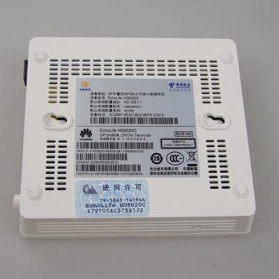 China White HUAWEI HG8020C 1GE+1FE+1POTS Ont GPON FTTH EPON FTTH FTTB FTTX Network Terminal Onu for sale