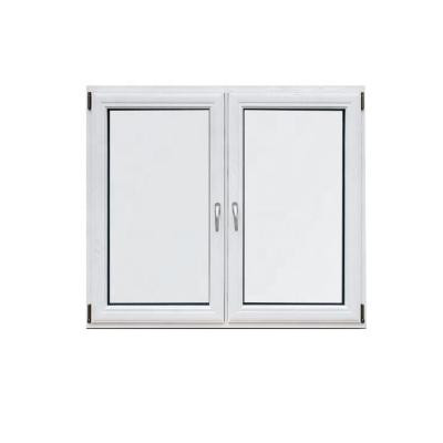 China Magnetic Screen European Double Glazed Aluminum Insulated Windows for sale