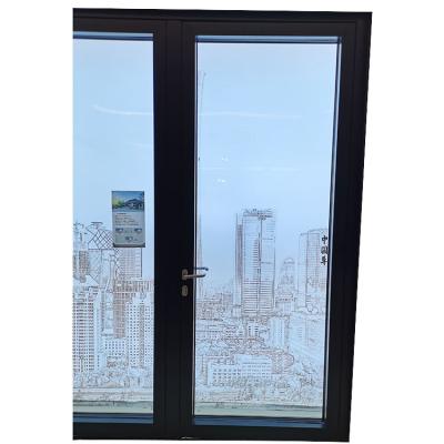 China Modern High Quality Tempered Glass Door Schuco Aluminum Doors Casement for sale