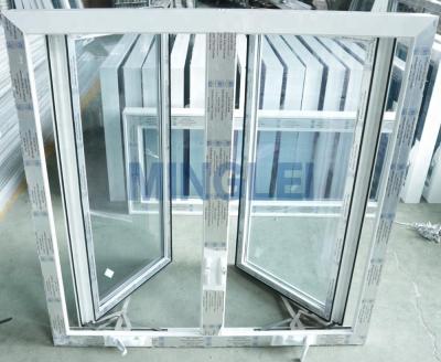 China 48 X 48 Swing USA Crank PVC Casement Window for sale