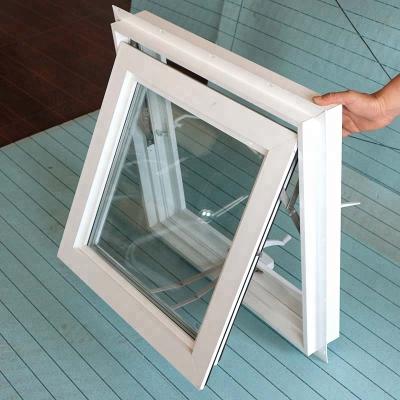 China Magnetic Screen Swing Motorized Awning Windows New Narrow Awning Windows for sale