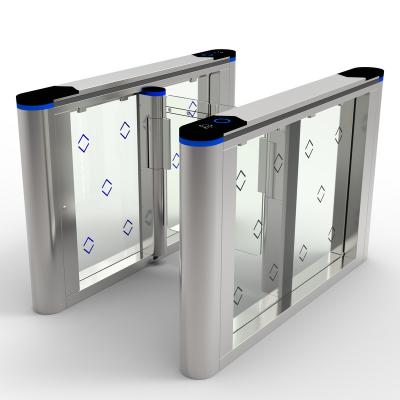 China New Arrival SUS304 Intelligent Access Control Speed ​​Gate Turnstile Swing Barrier With Time Attendance for sale