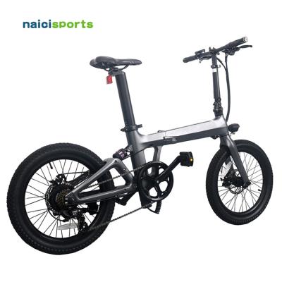 China Naicisports X1 Magnesium Alloy Folding City Electric Foldable Electric Folding Bicycle Bike E-Bike for sale