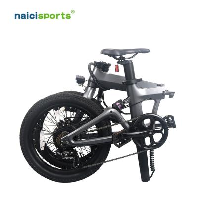 China Naicisports Magnesium Alloy Folding Electric Bike 36V Folding Electric Bike 20 Inch 250W Electric Bike for sale