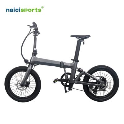 China Naicisports aluminum alloy folding electric bike 36V folding electric bicycle 20 inch 250W electric ebike for sale