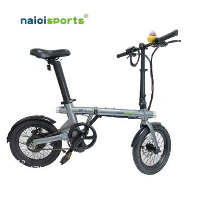 China Naicisports C1 Aluminum Folding Bike 36V ebike 250W Electric Foldable Ebike for sale