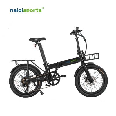 China Magnesium Alloy Naicisports N3 Electric Folding Bike 36V Foldable Electric Bicycle for sale