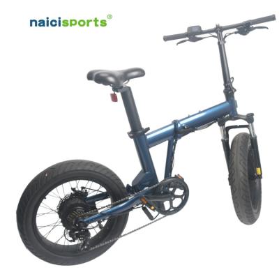 China Naicisports N4 Aluminum Alloy Folding Electric Bike 36V Folding Electric Bike 20 Inch 350W City ebike Folding for sale