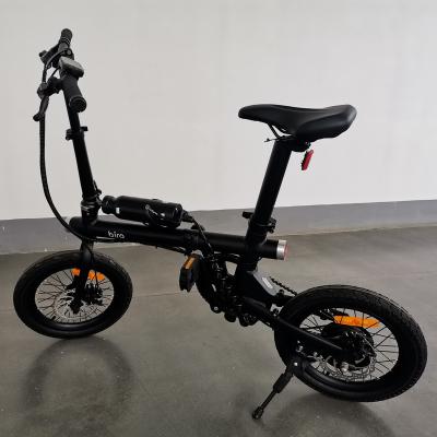 China China 36V 5.2Ah Electric Bicycle Seatpost Lithium Battery Ebike Standard Cheap Folding 16inch Small Demountable Electric Bike For Adult for sale