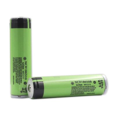 China Power Tools Protected NCR18650B 18650 Li-ion 3400mAh Rechargeable Battery With Clear PVC for sale